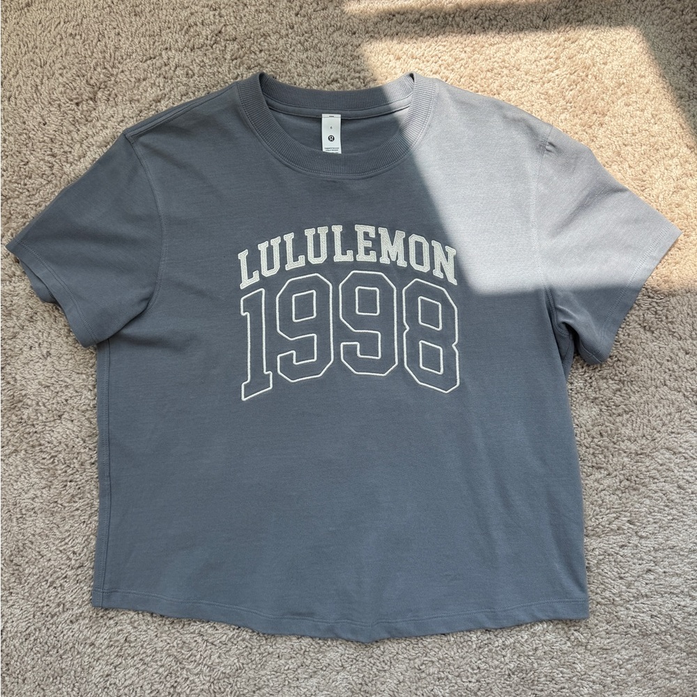 Lululemon Athletica Oversized Charcoal Sweatshirt